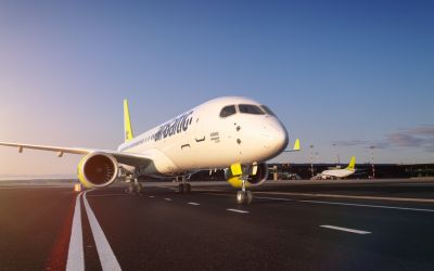 Chartra flygplan Bombardier CS300 genom Bendix Air Charter