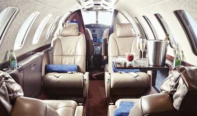 Chartra flygplan Citation CJ3+ genom Bendix Air Charter