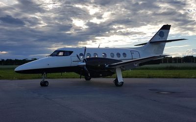 Charter aircraft Jetstream 31/32 through Bendix Air Charter 