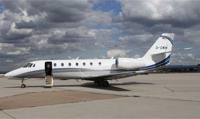 Charter aircraft Citation Sovereign through Bendix Air Charter