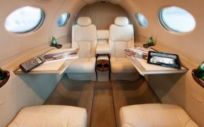 Charter aircraft Citation Mustang through Bendix Air Charter