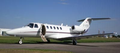 Charter aircraft Citation CJ2 through Bendix Air Charter