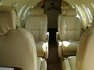 Charter aircraft Citation CJ2 through Bendix Air Charter