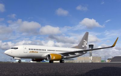 Charter aircraft Boeing 737-700 through Bendix Air Charter