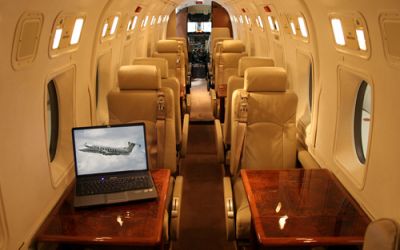 Charter aircraft Beech 1900 through Bendix Air Charter