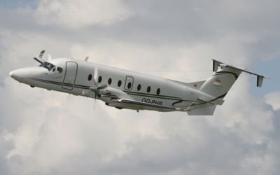 Charter aircraft Beech 1900 through Bendix Air Charter