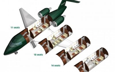Charter aircraft Challenger 604 through Bendix Air Charter