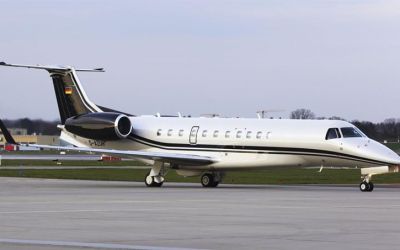 Chartra flygplan Legacy 650 genom Bendix Air Charter