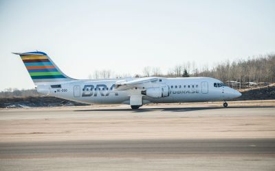 Charter aircraft AVRO RJ 100 through Bendix Air Charter